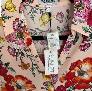 Express Portofino shirt, Slim fit size S